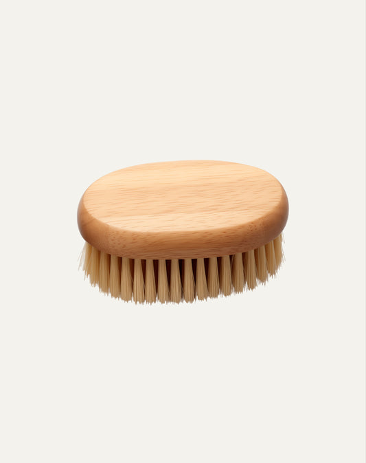 Round Wooden Dry Body Brush