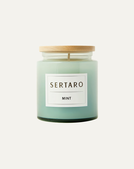 Mint Aroma Organic Candle